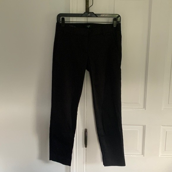 J. Crew Factory Stretch City Fit Pant Size 00 - Picture 1 of 5
